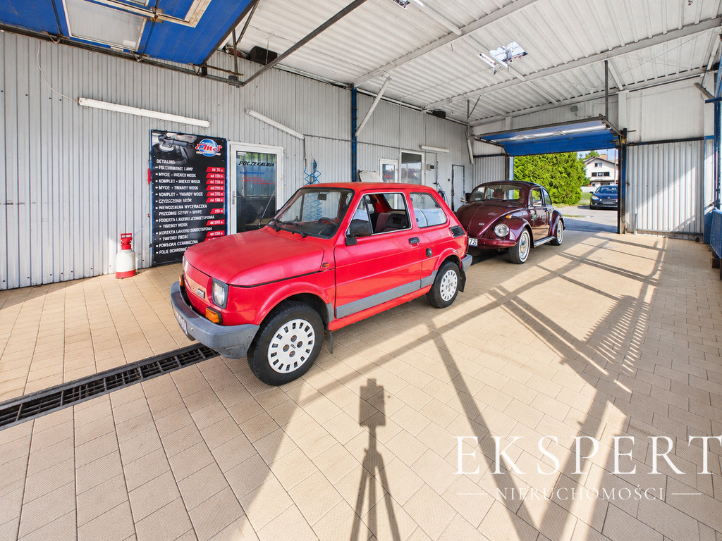 Gotowy biznes | 2 myjnie | działka 1271 m² | świetna lokalizacja