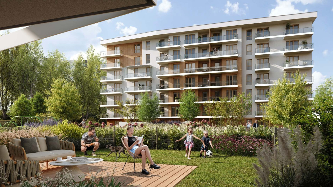 55 m2 Gdańsk Morena -3 pokoje - 61 m2 ogród- ekspozycja południowo-zachodnia