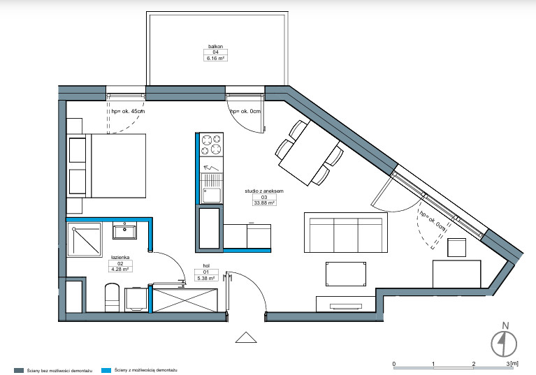 Apartment in Gdańsk, Piecki-Migowo - View 2