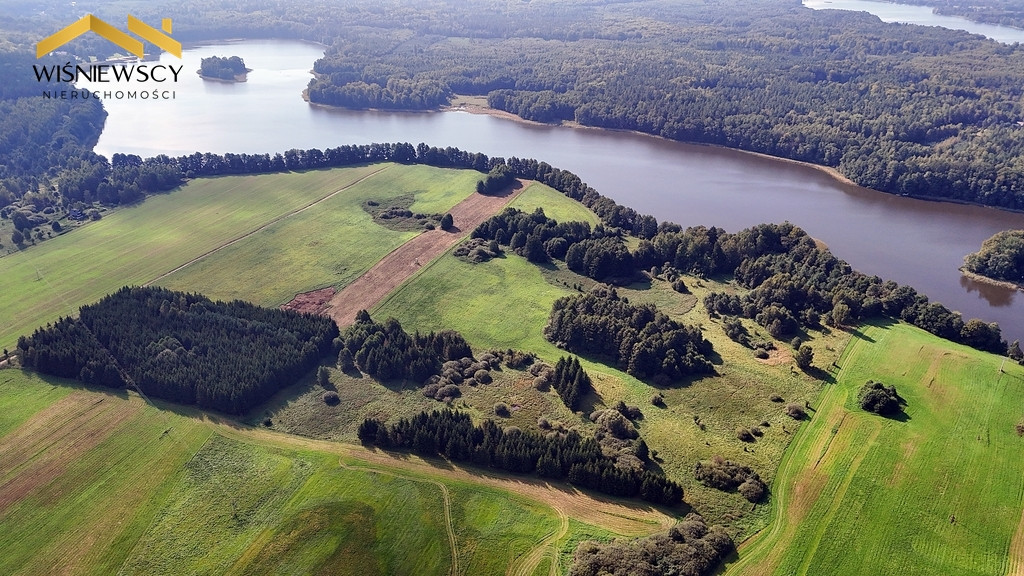 Działki nad jeziorem Bartężek, gmina Morąg - Widok 3