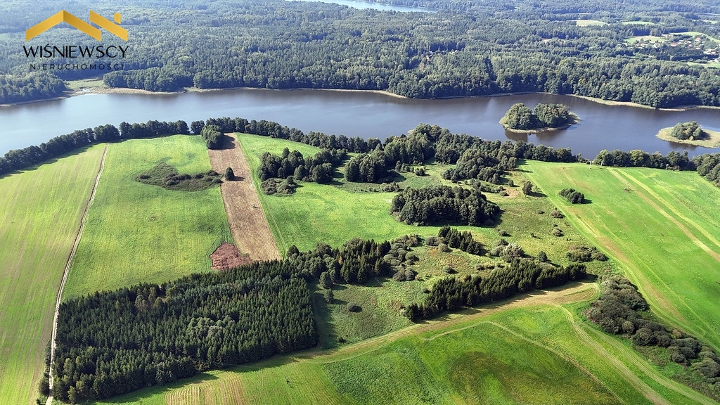 Działki nad jeziorem Bartężek, gmina Morąg - Widok 2