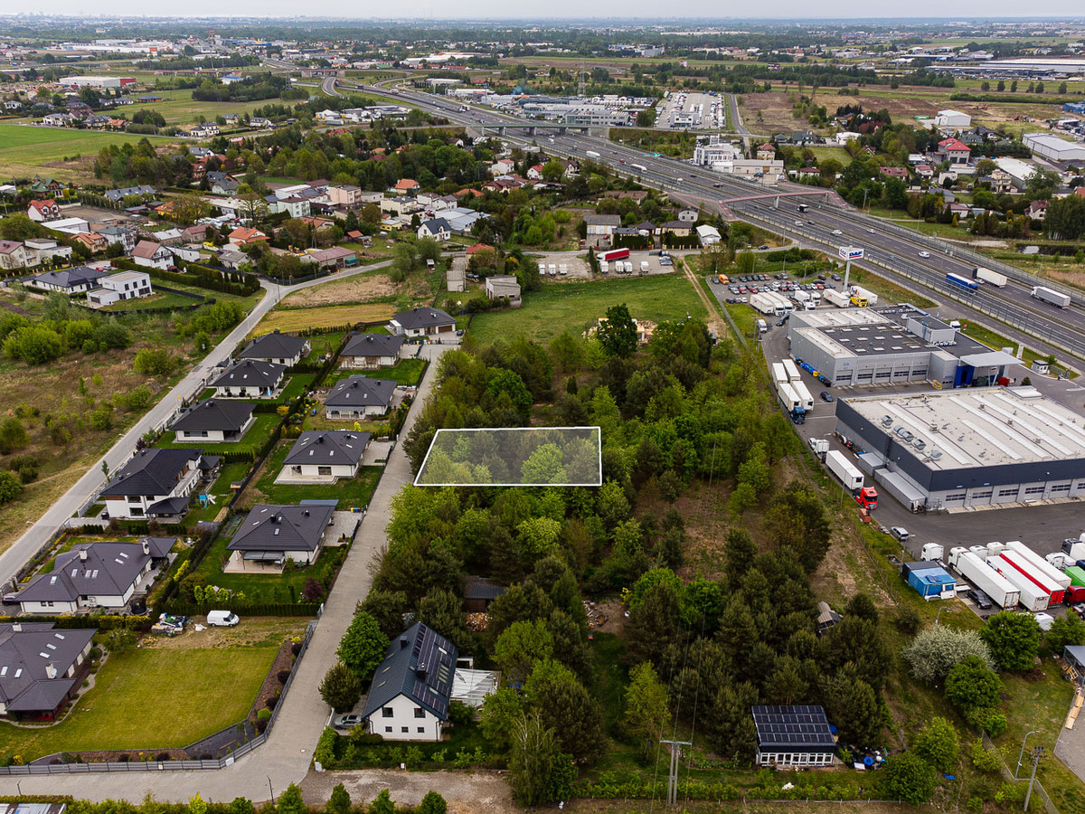 Wolica, 829 m², szybki dojazd do Warszawy, media w drodze - Widok 5