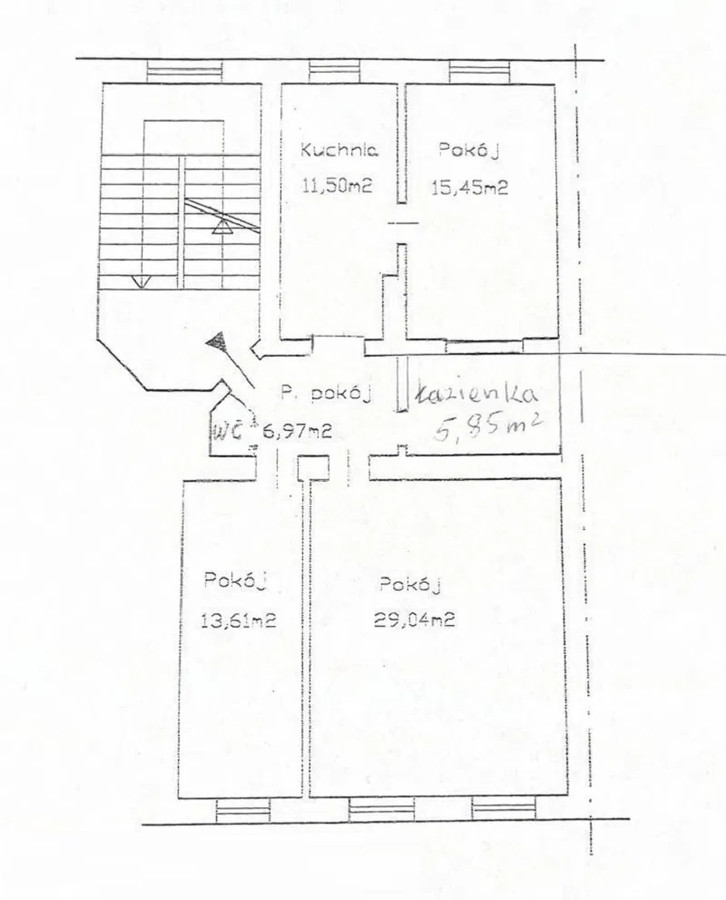 Mieszkanie – Wrocław, Śródmieście - Widok 3