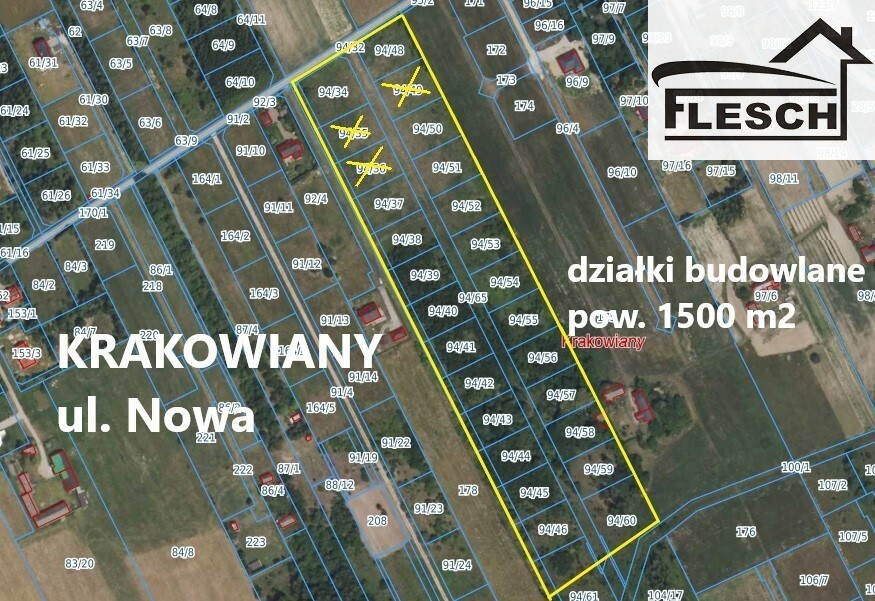 Atrakcyjne działki w Krakowianach - Widok 2