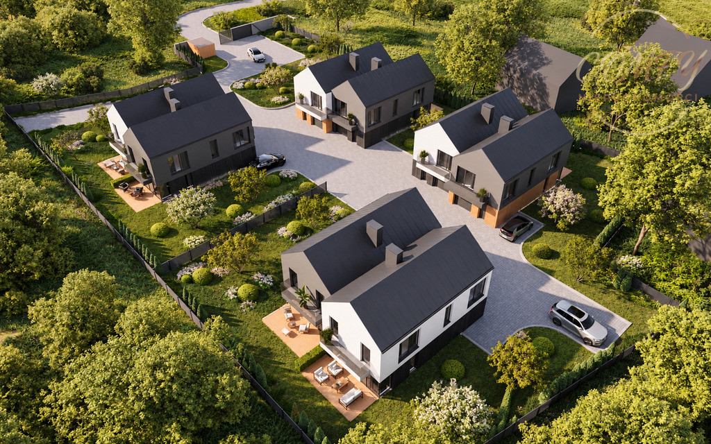 GOTOWY PROJEKT DEWELOPERSKI | PNB | 8 domów | gm. Liszki k. Kraków - Widok 2