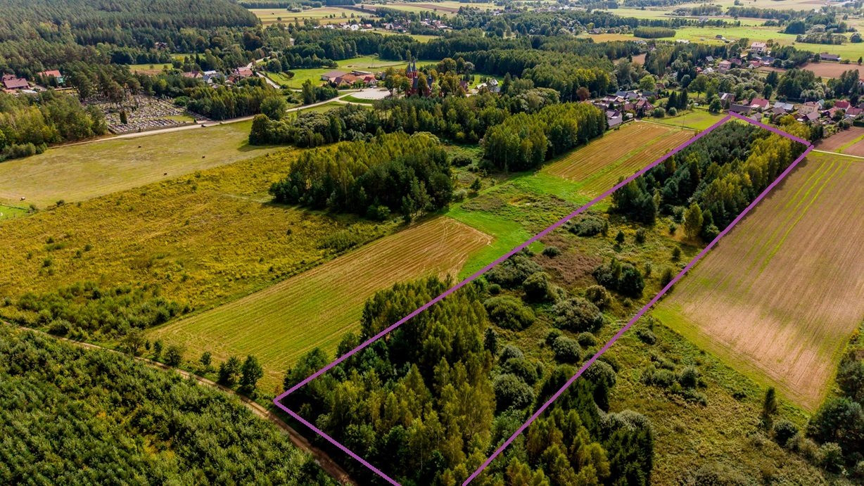 Działka rolna w Czarnej Wsi Kościelnej - Widok 5