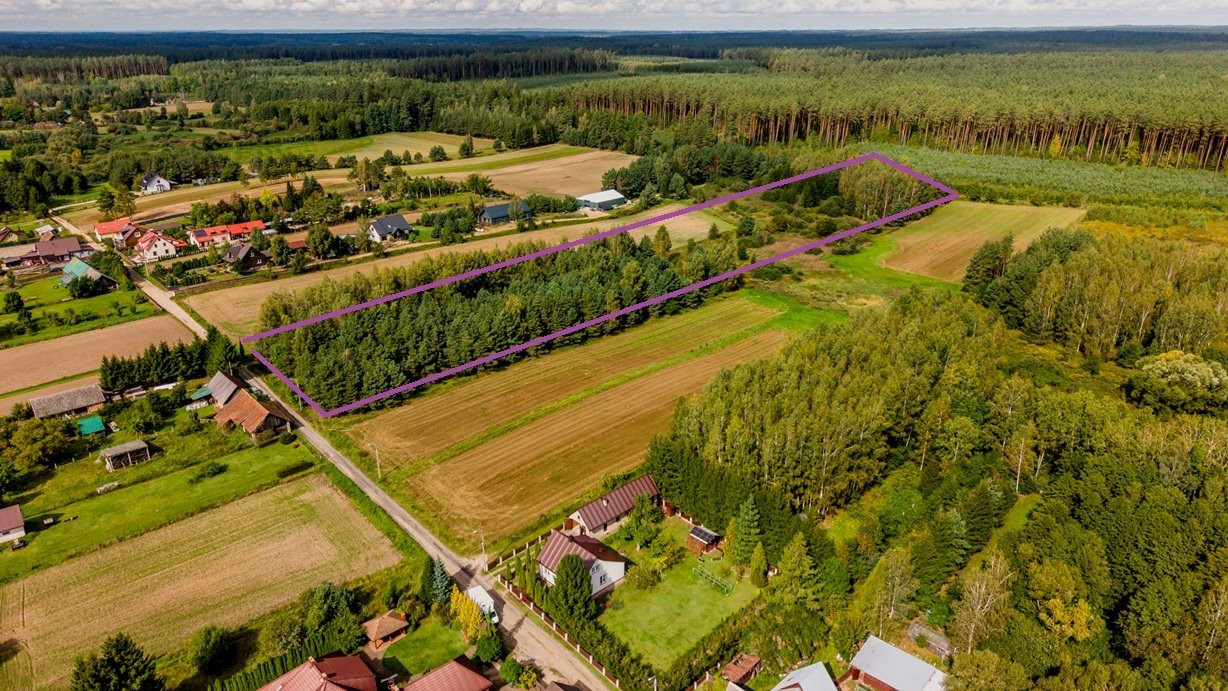Działka rolna w Czarnej Wsi Kościelnej - Widok 3