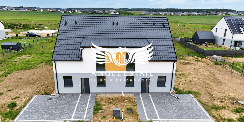 115 m² - duża działka, gotowy bliźniak