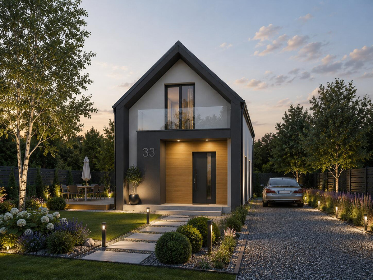 Stradom | Działka 435 m² | Stan deweloperski