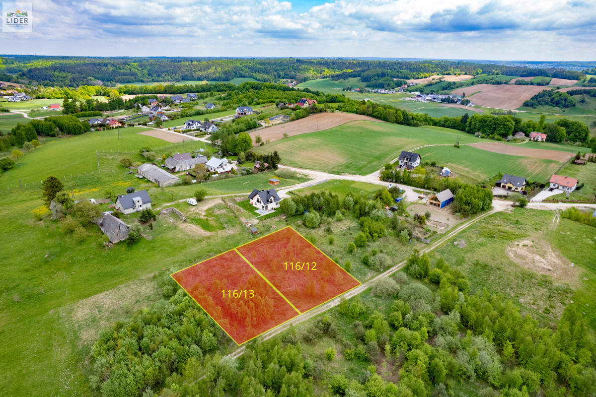 Działki budowlane / 450m od jeziora / WZ - Widok 4