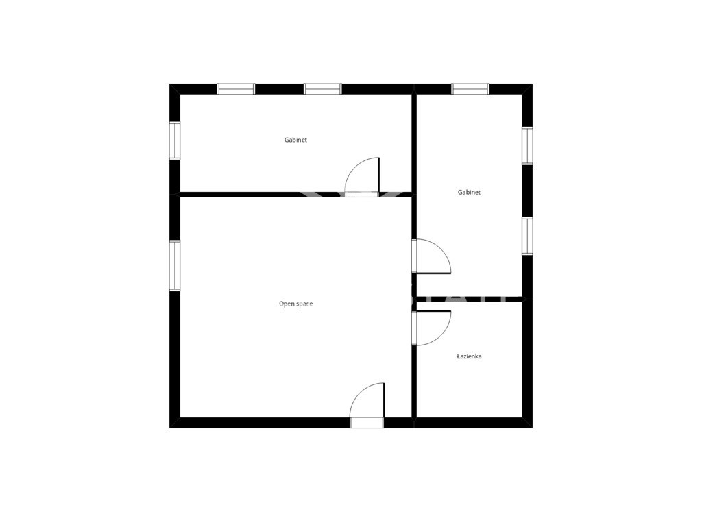 Nowoczesny lokal biurowy 92,72 m² - Widok 3