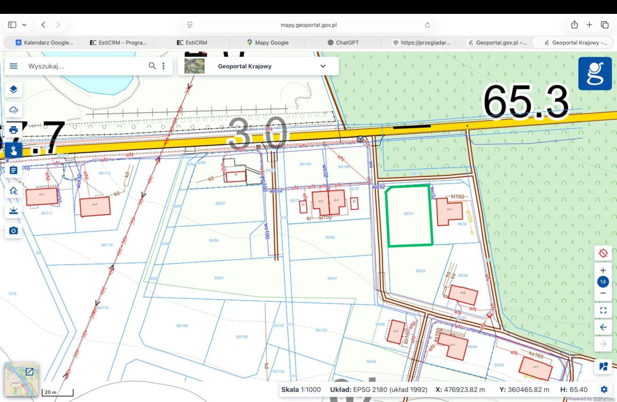 Działka budowlana 1056 m² | Jaszkowo | Przy lesie - Widok 4