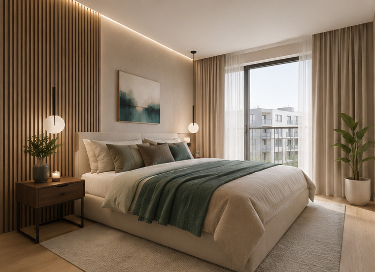 2+1 daire, 48 m²