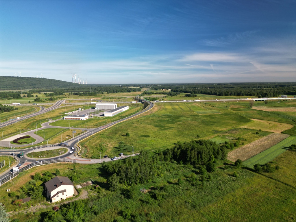 Grunt inwestycyjny 6066 m² | 600 m od A1 - Widok 5