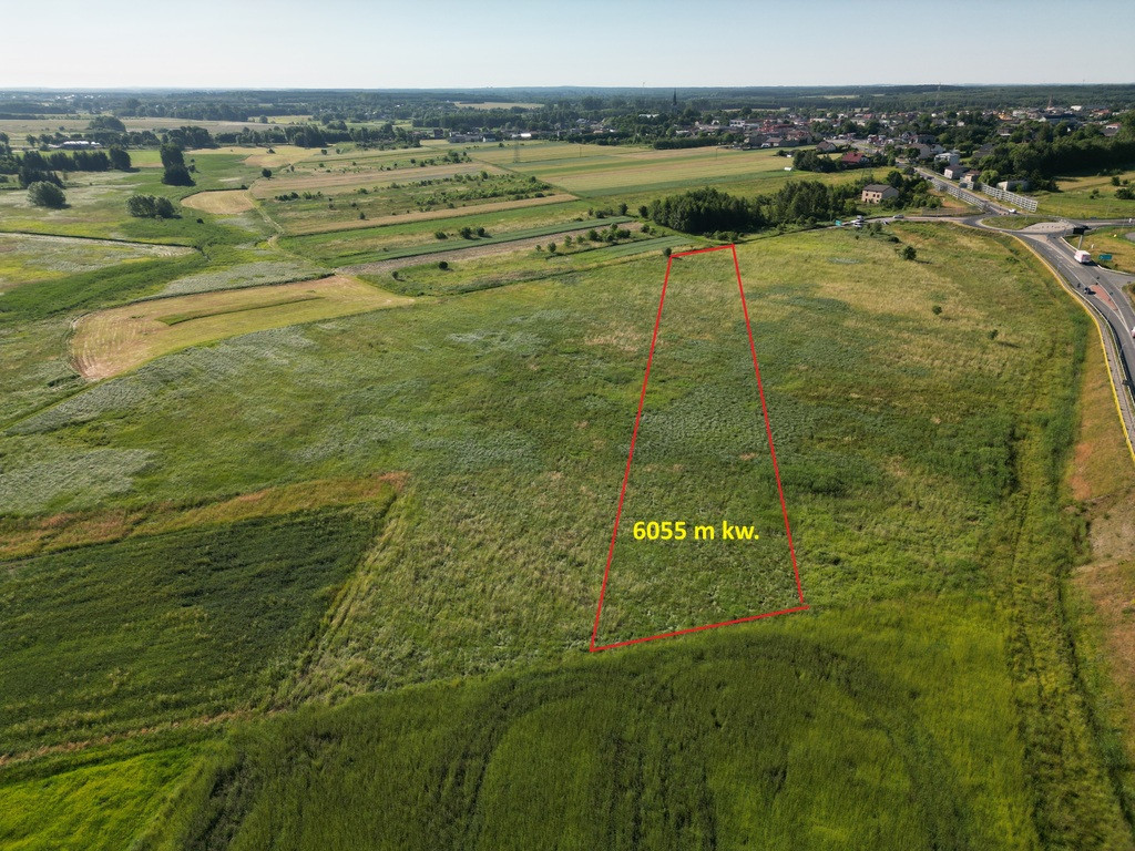 Grunt inwestycyjny 6066 m² | 600 m od A1 - Widok 3