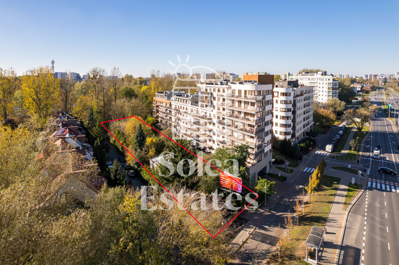 PRESTIŻOWA DZIAŁKA INWESTYCYJNA NA MOKOTOWIE - Widok 2