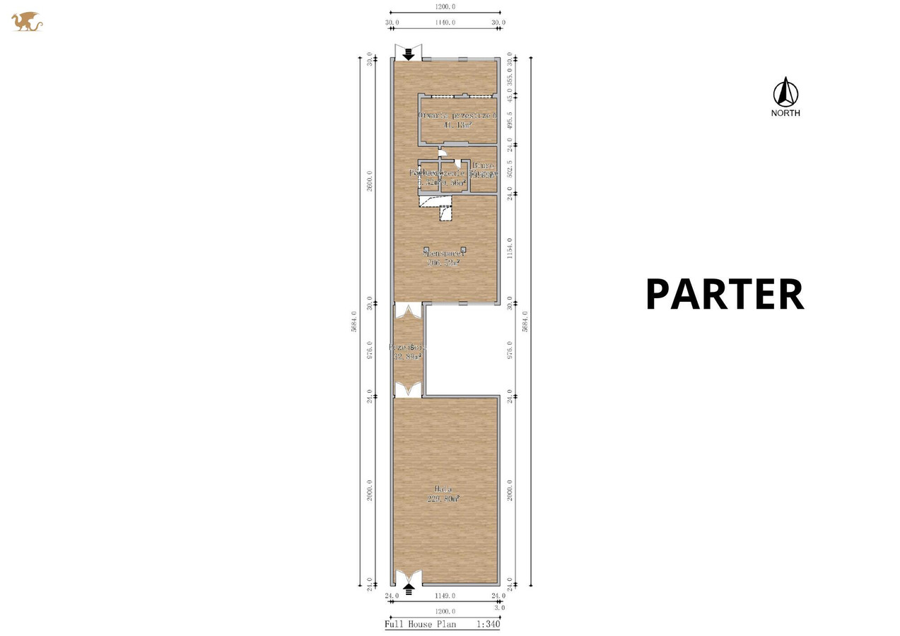 Parter 273 m² pod działalność - świetna ekspozycja i lokalizacja - Więcej