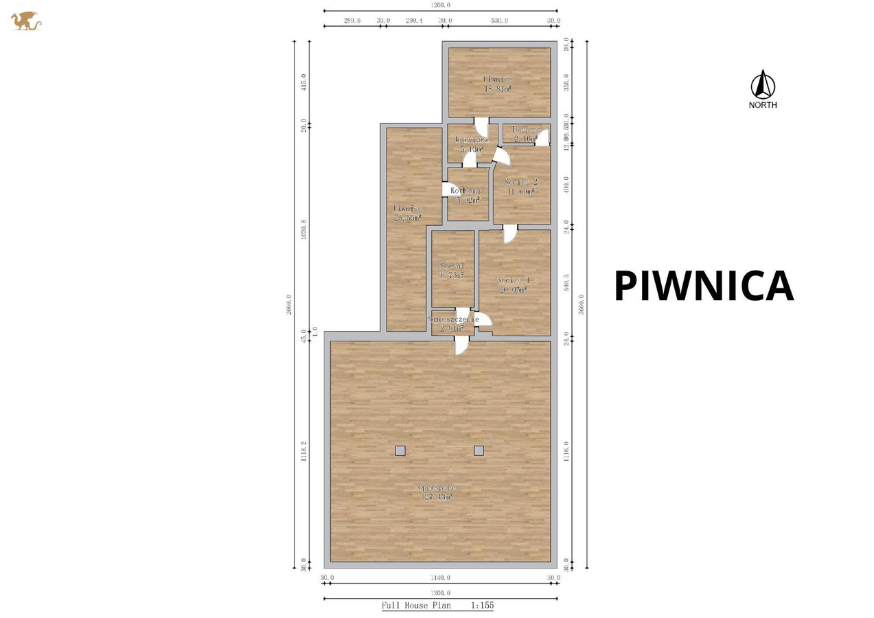Parter 273 m² pod działalność - świetna ekspozycja i lokalizacja - Widok 5