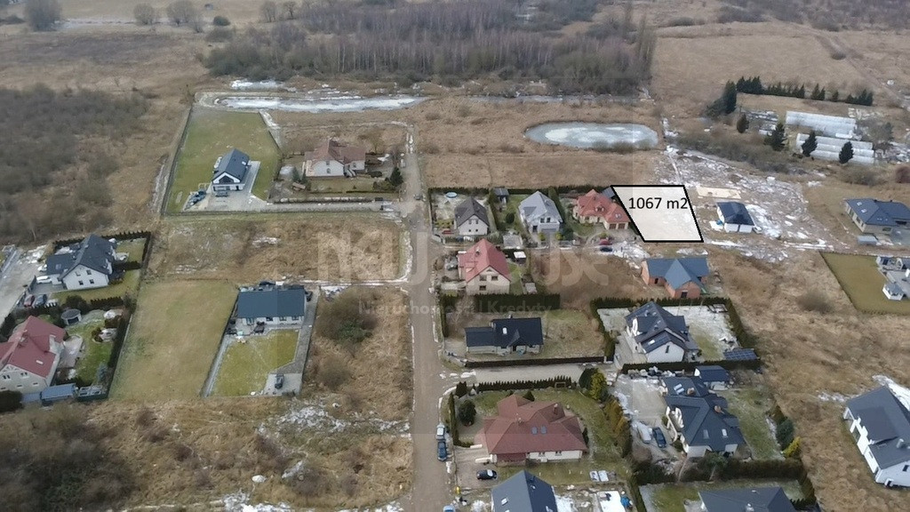Działka na Mierzynie z planem zagospodarowania - Widok 4