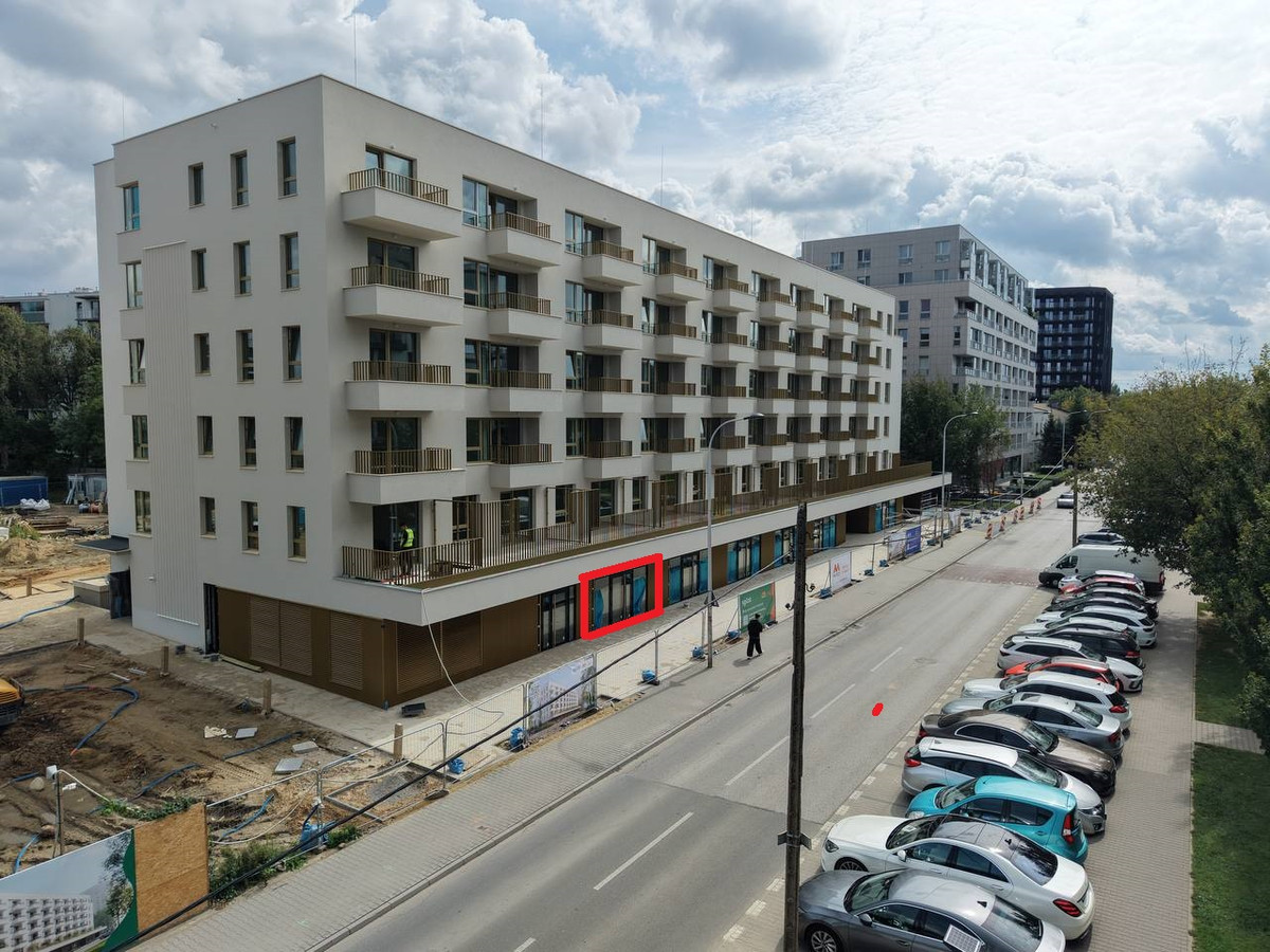 Lokal w now. inwestycji przy ruch.ulicy o powierzchni 65,81 m.kw - Widok 2
