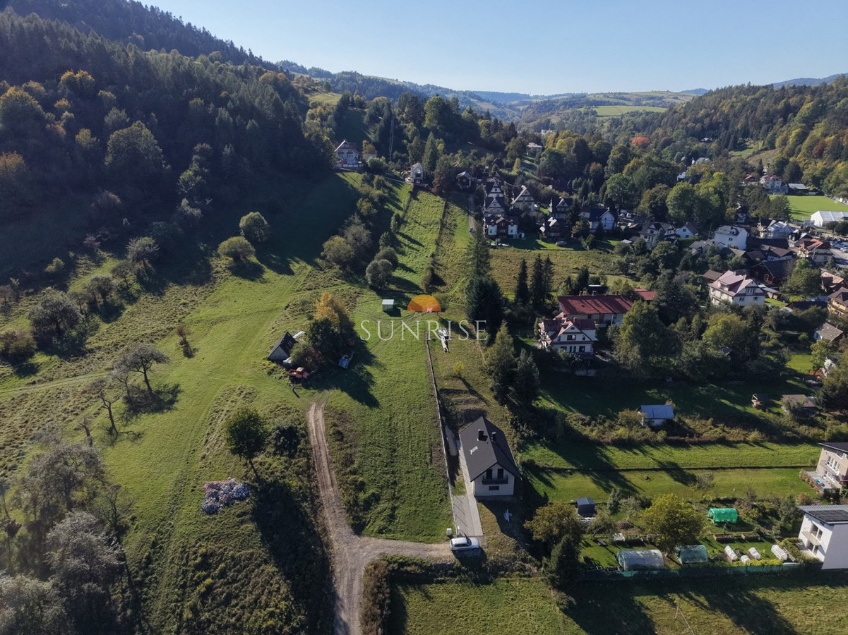 Działka 1835 m² w centrum Krościenka nad Dunajcem - Widok 3
