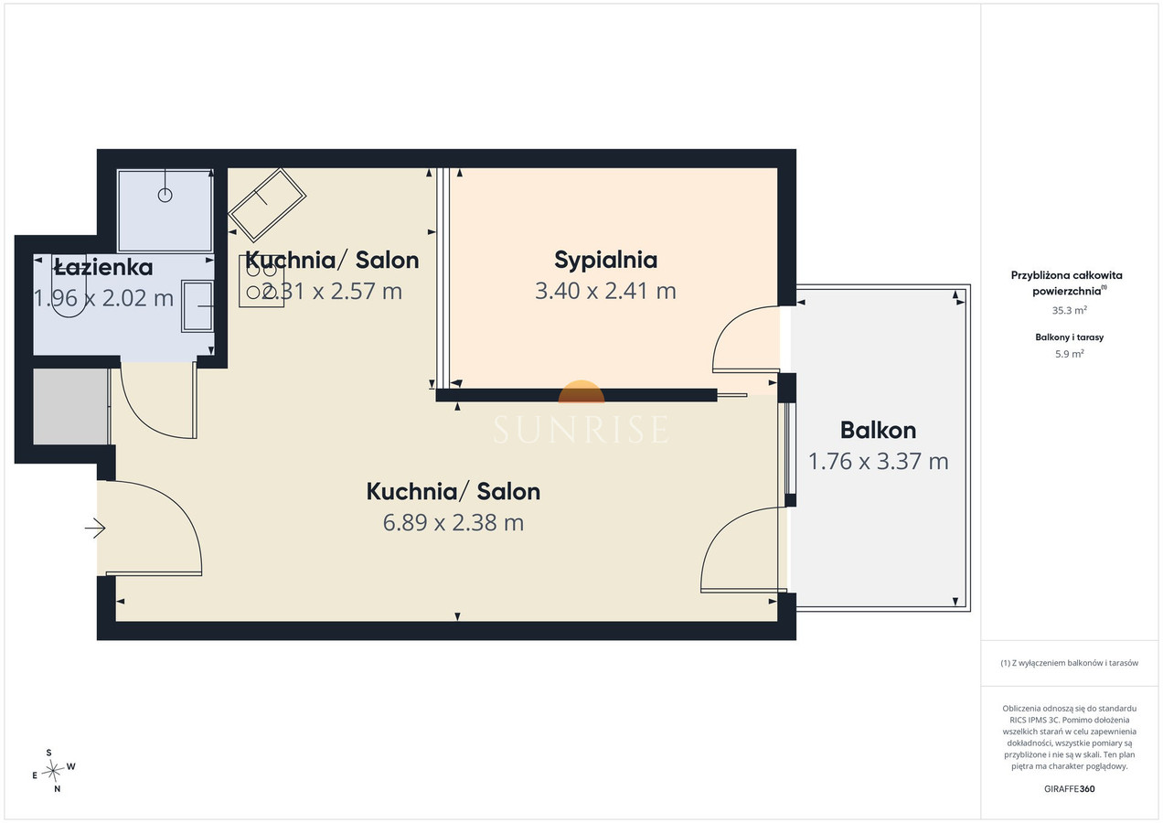 Apartment in Kołobrzeg, Zachodnia - Widok 2