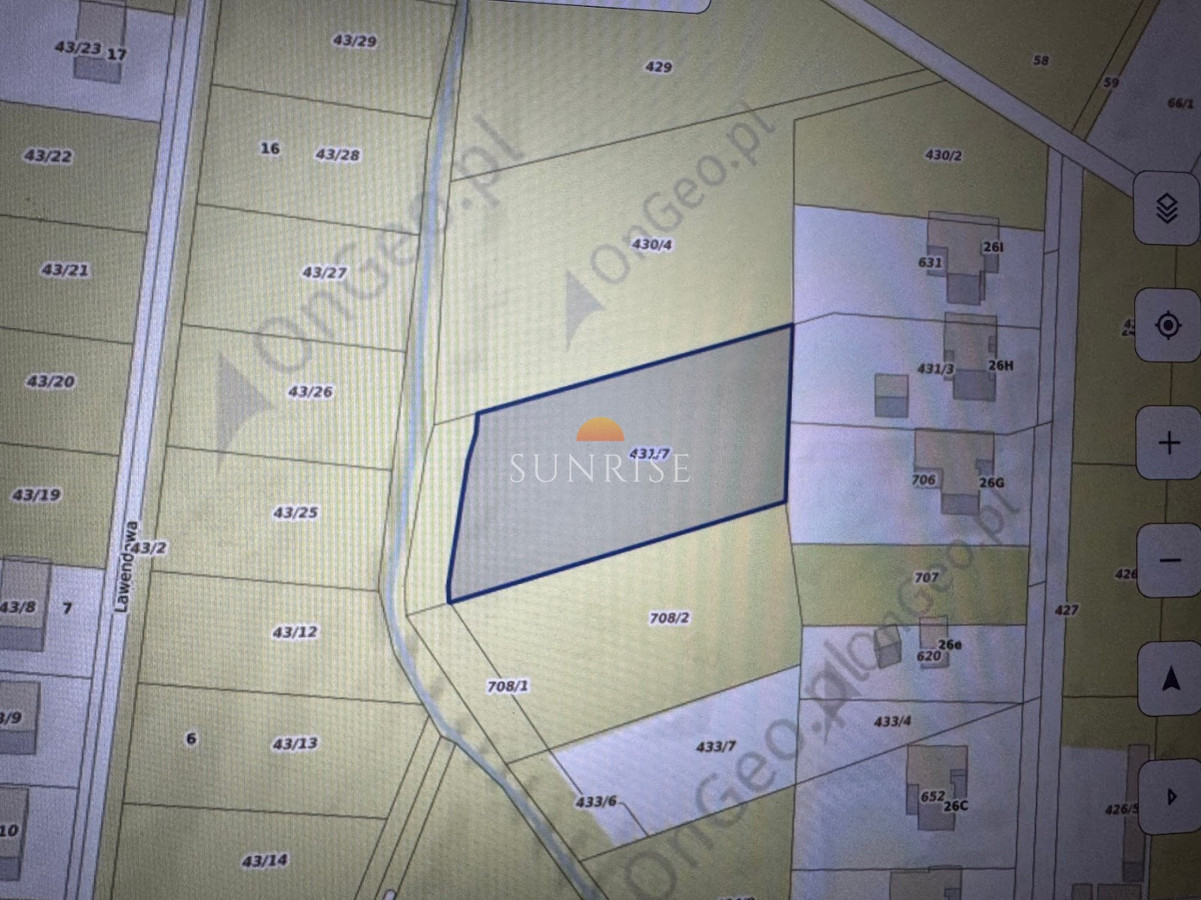 DYGOWO / CZERNIN | 3455 m² | działka budowlana z - Widok 2