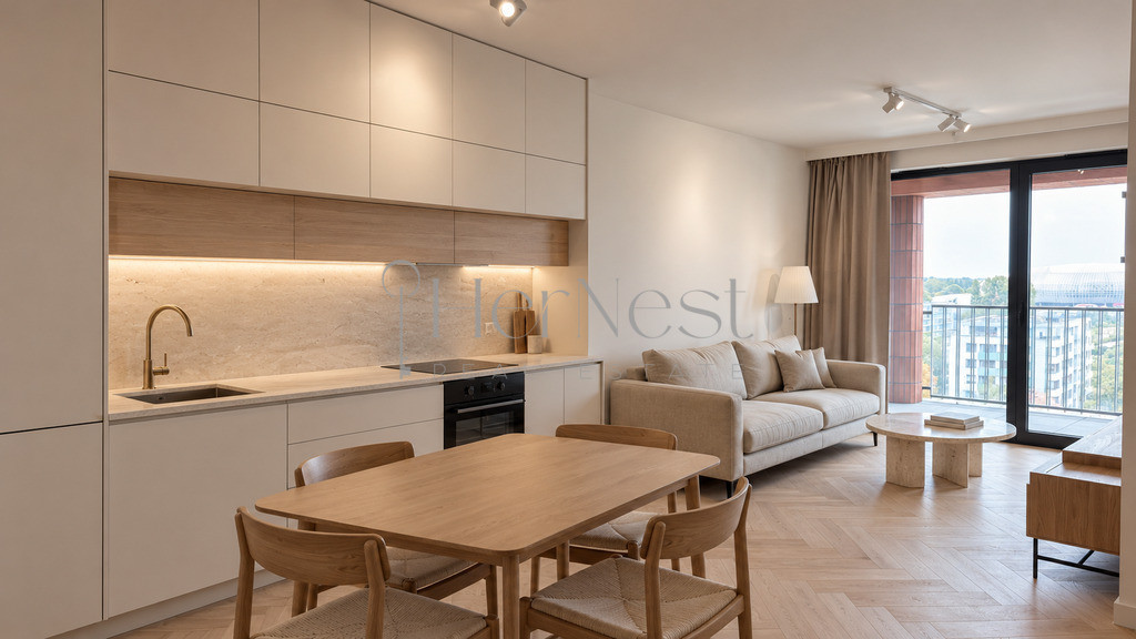 Elegancki apartament w prestiżowej inwestycji NOHO Młyny Mogilska