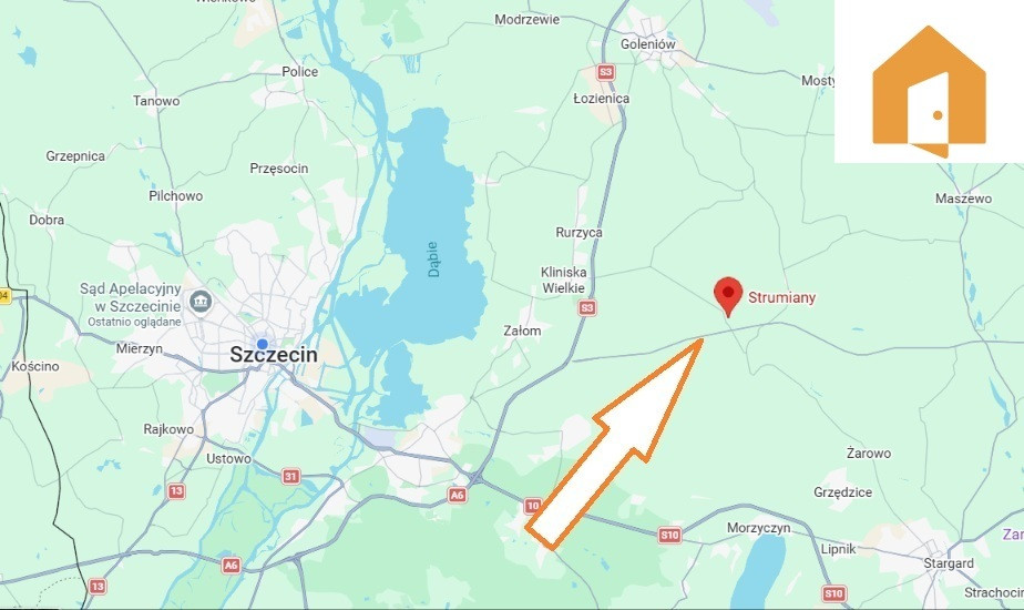 Działka z mediami z wz Strumiany, Gm Stargard - View 2