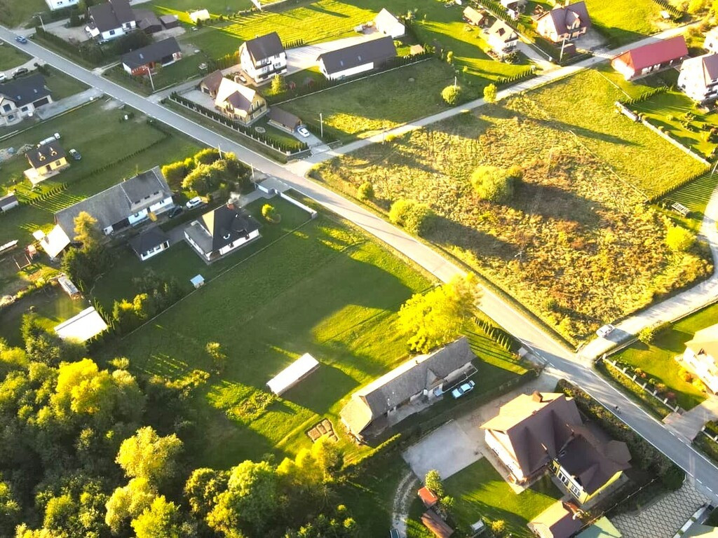 Działka Budowlana pow. 1072 m² w Lipnicy Wielkiej - Więcej