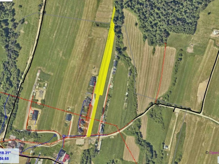 Działka budowlana o pow. 40 ar w Waksmundzie - Widok 3