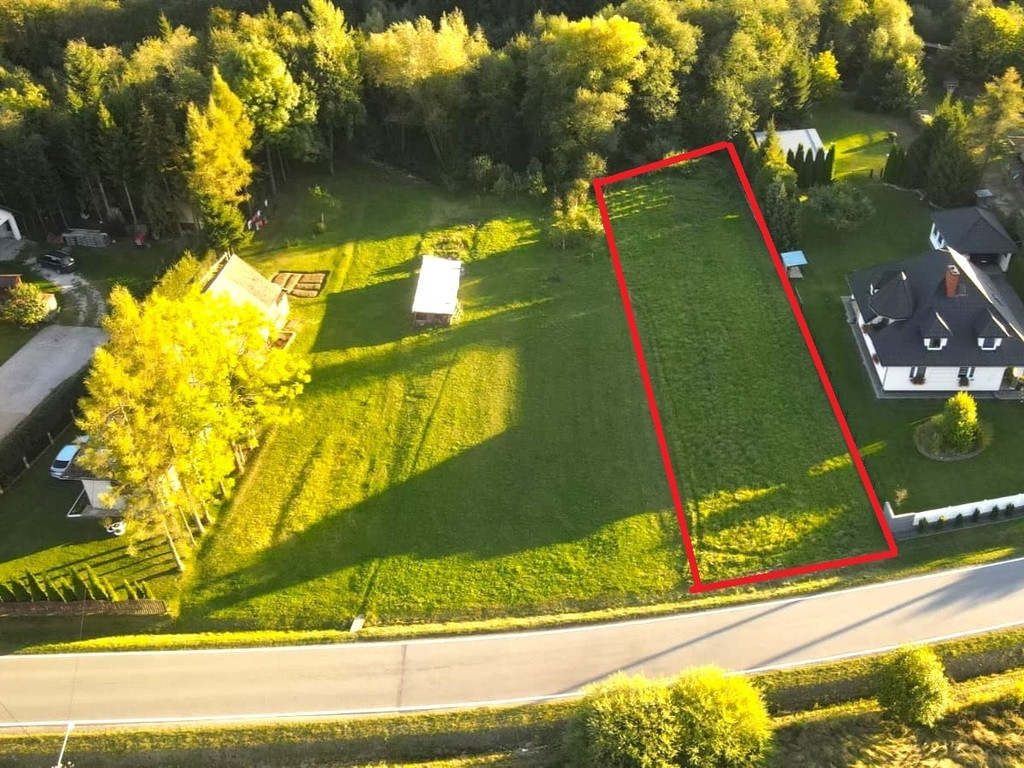 Działka Budowlana pow. 1072 m² w Lipnicy Wielkiej - Widok 4