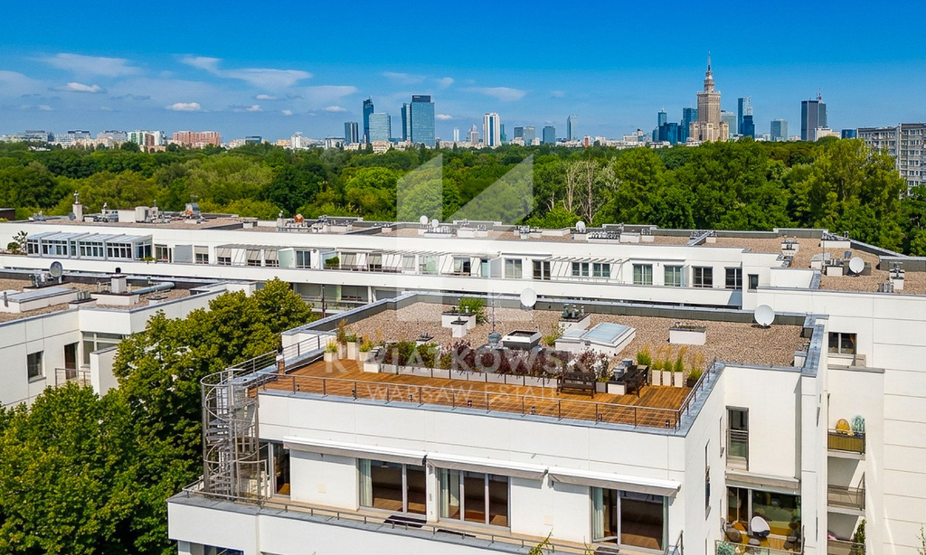 Penthouse 7-pokojowy, 320 m², ogród na dachu