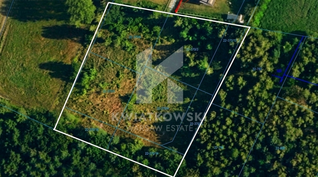 Wiązowna | Las | Świder | Działka budowlana 2362m² - Widok 3