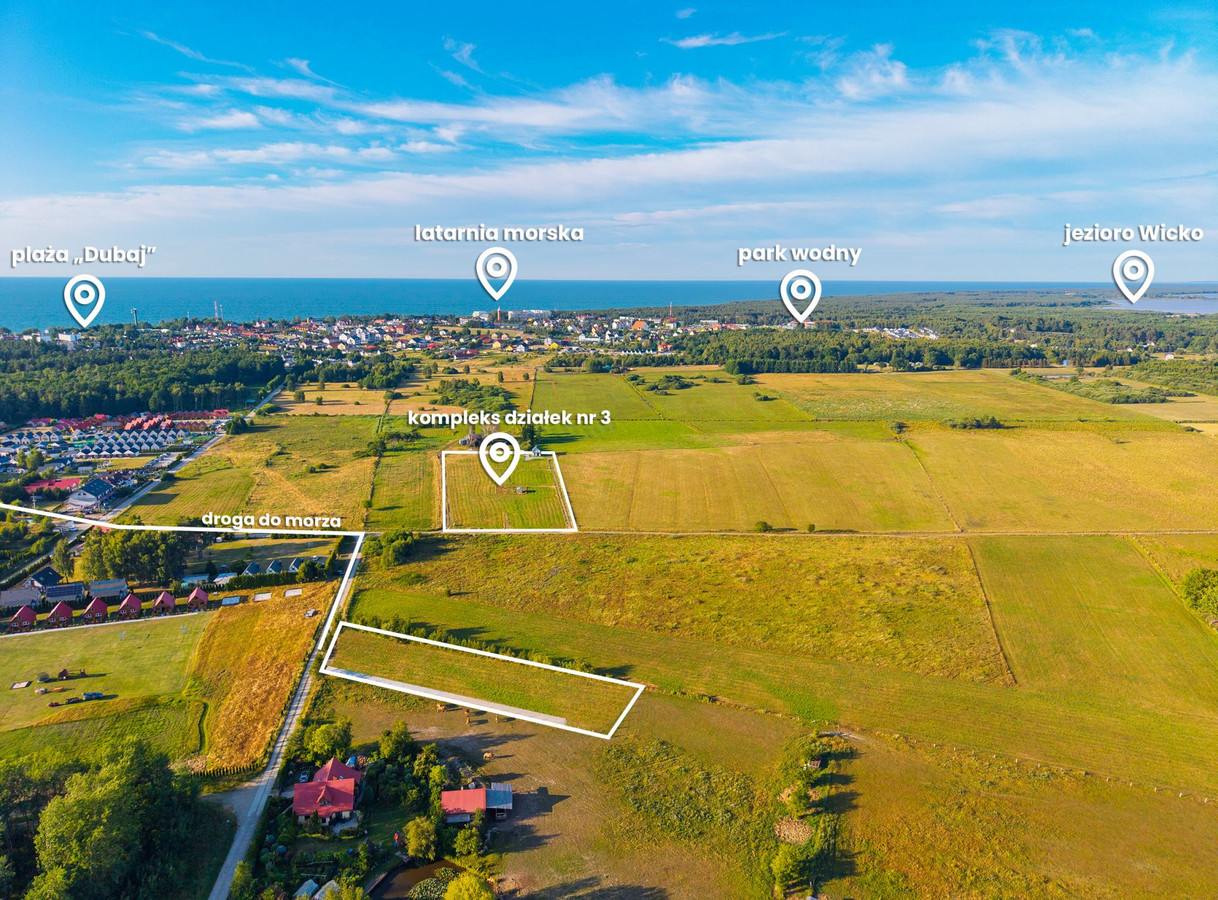 Działka budowlana nad morzem - Jarosławiec - Widok 2