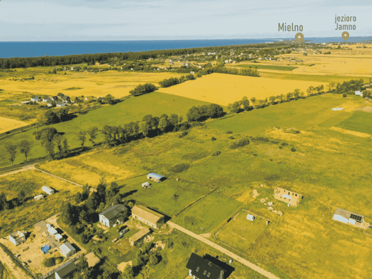 Działka budowlana nad morzem Chłopy - Widok 3