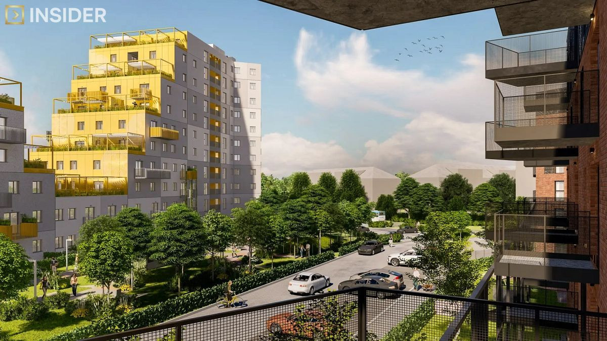 Mieszkanie 3pok. + Loggia 10 m², gotowe 06.28r - Widok 5