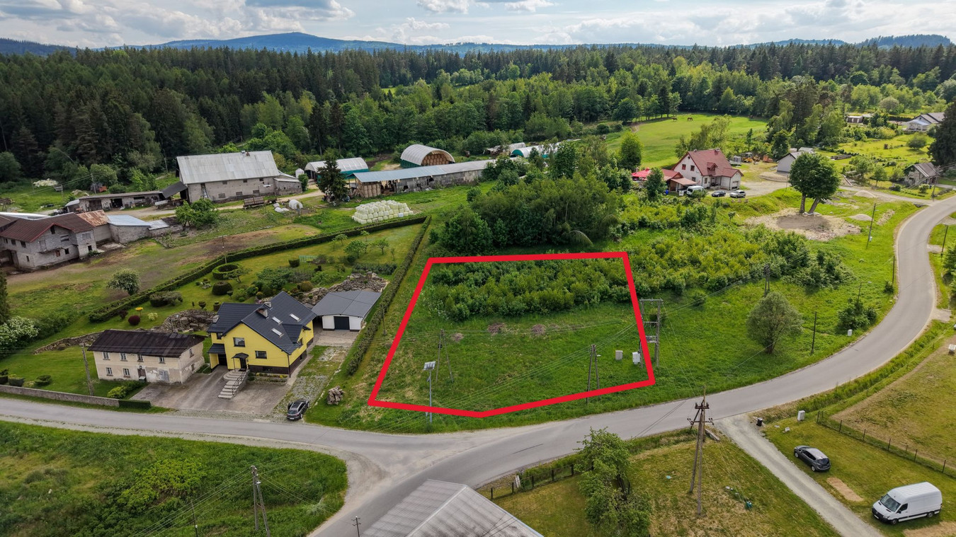 Złotno. Działka 1680 m² pod własny dom w górach, blisko Zieleńca - Więcej