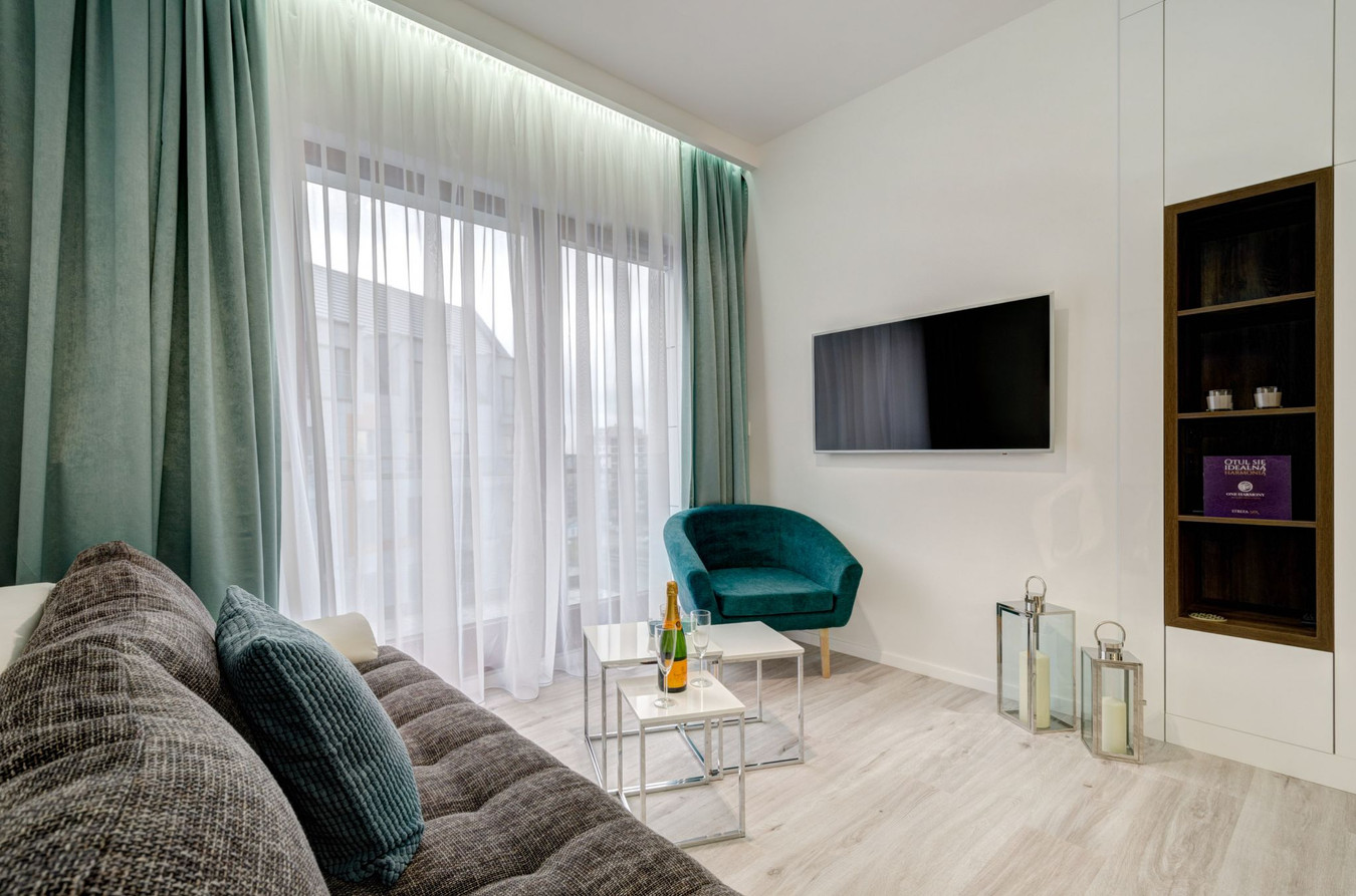 2-pokojowe mieszkanie w inwestycji Nowa Motława | balkon z widokiem na rzekę - Widok 4