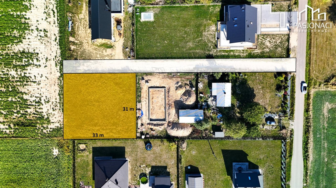 Do zamieszkania jeden krok... - działka 1019 m² - Widok 3