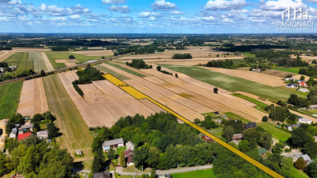 Działka rolna 6300 m² - Miłocin, gmina Jastków - Widok 3