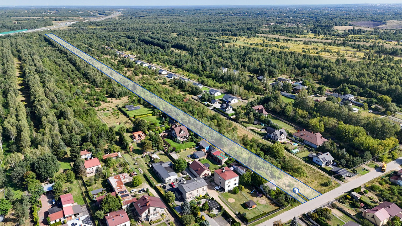 Łojki gm. Blachownia, ul. Zielona | Działka - Widok 3