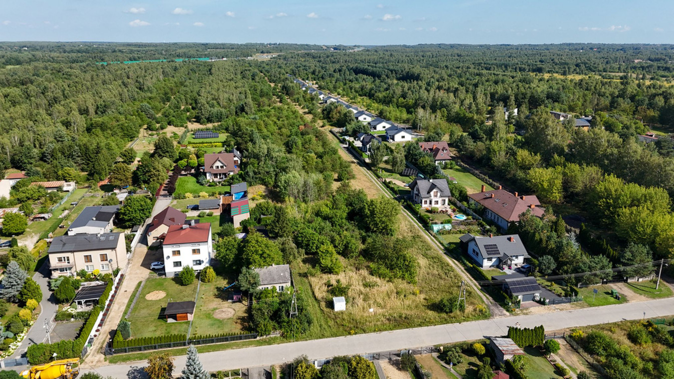 Łojki gm. Blachownia, ul. Zielona | Działka - Widok 2