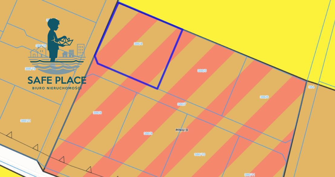 Działka budowlano-usługowa/blisko gór/1200 m²/MPZP - Widok 4