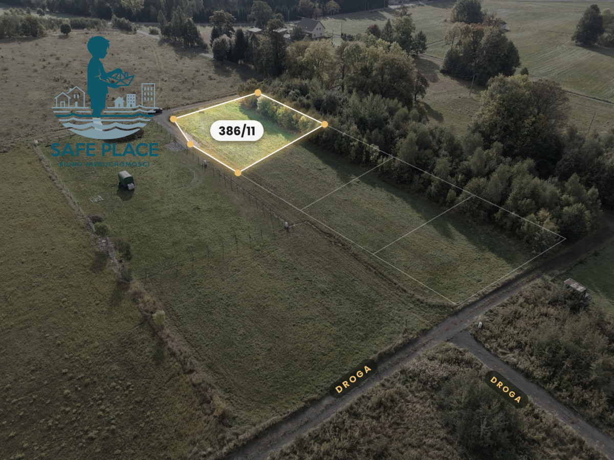 Działka budowlano-usługowa/blisko gór/1000 m²/MPZP - Widok 3