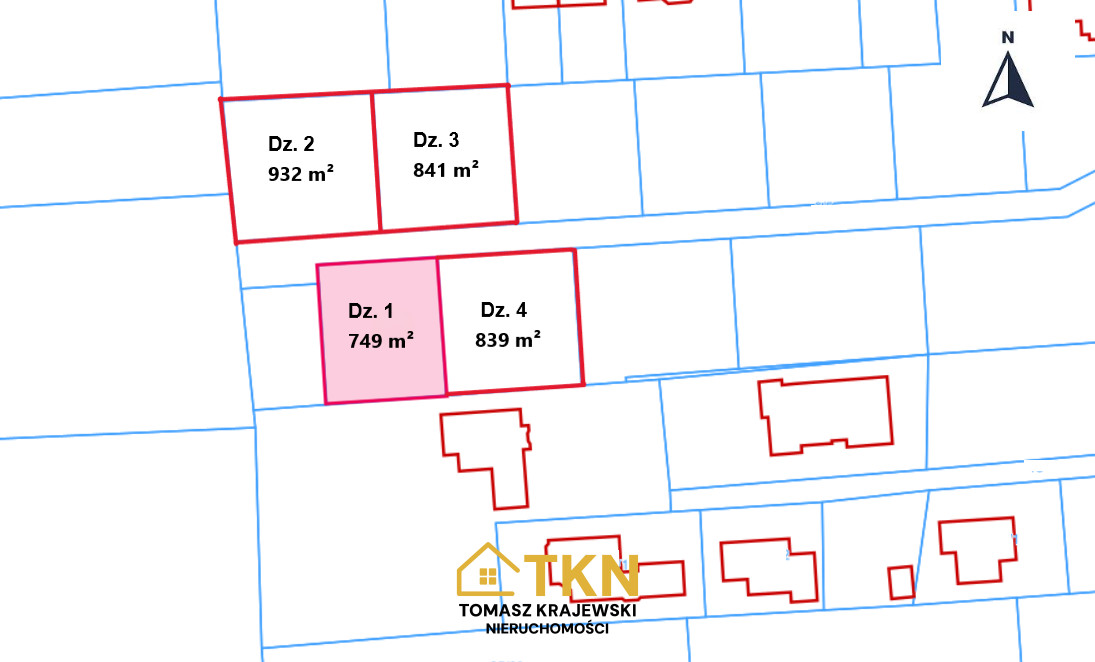 Działka budowlana 749 m² | Warszawa-Ursynów - Widok 4