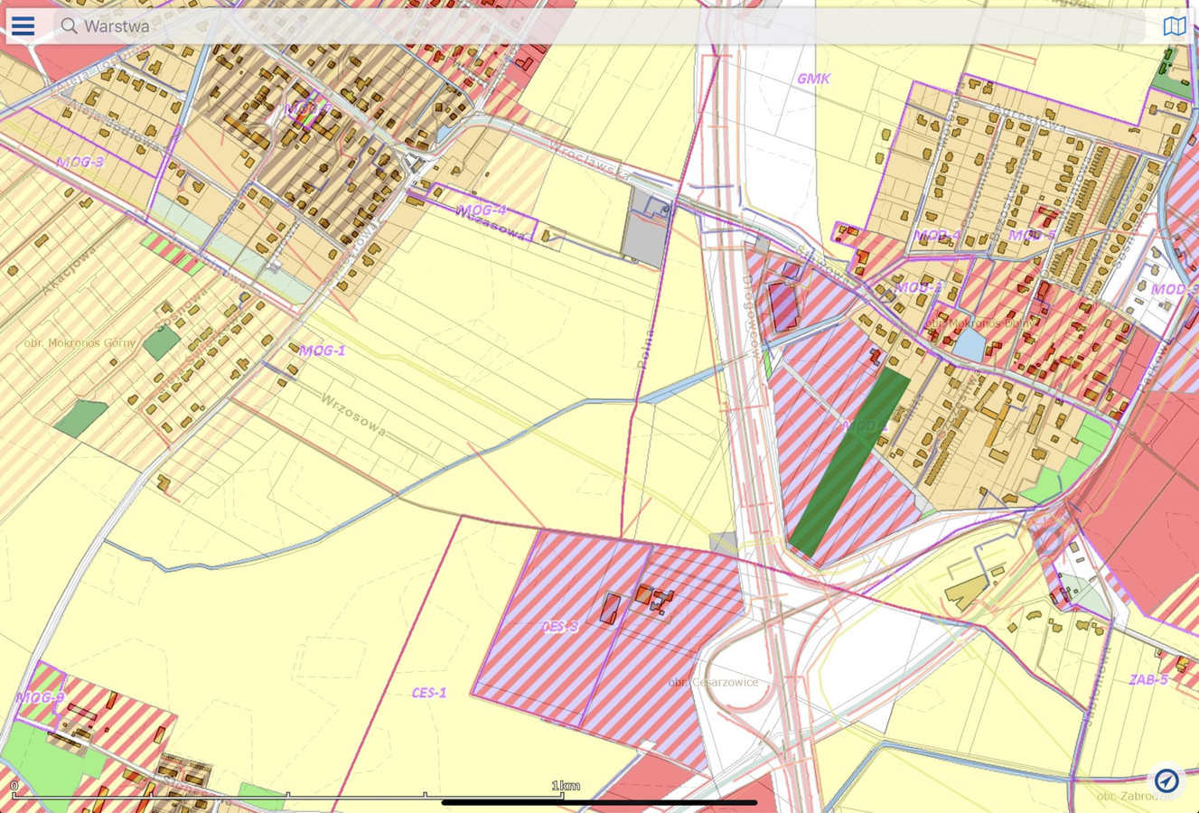 DZIAŁKA PRZEMYSŁOWA 1,94 HA | MOKRONOS DOLNY | BLISKO A4 - Widok 4