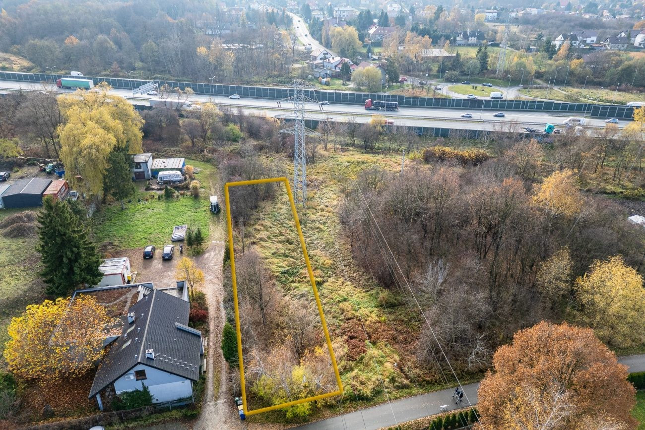Działka 1155 m² Kraków – blisko komunikacji i autostrady - Widok 5