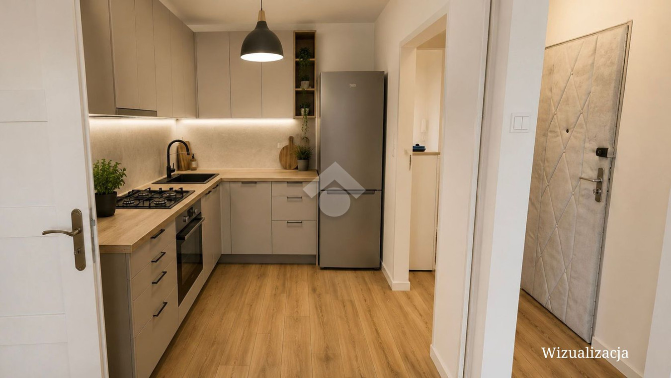 Apartment in Wrocław, Powstańców Śląskich, Krzyki - Widok 3