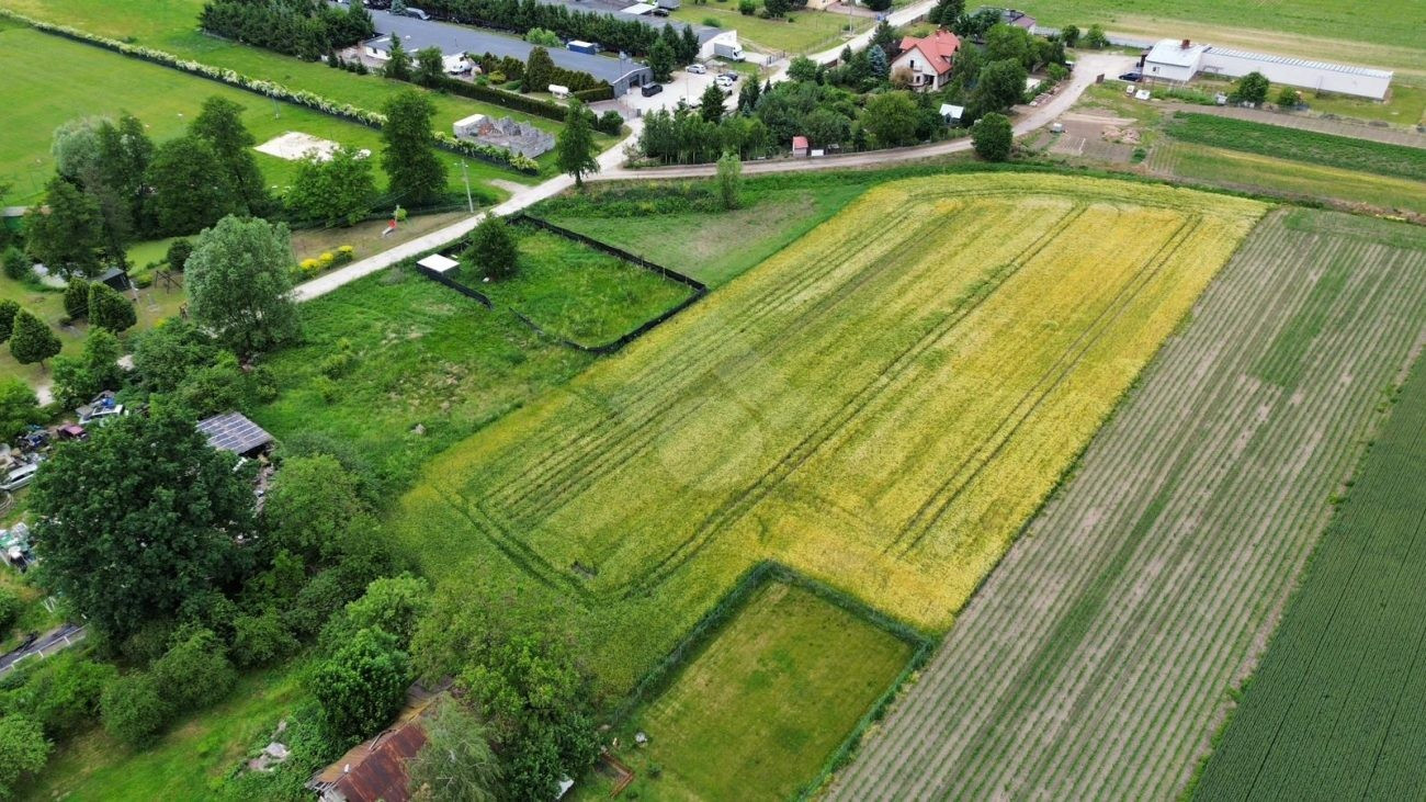 Duża działka pod zabudowę rodzinną. Możliwość podziału - Widok 4